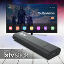 B-TV Stick Android 9.0 4K 5G + Wifi 2025 (Promoção Limitada)